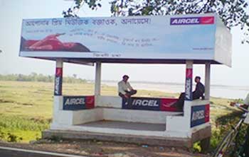 Long experinece of branding and promotion through Bus Shelter Branding in Urban and Rural areas of Northeast