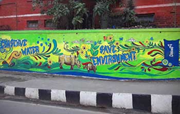 Fast Branding Agency in Guwahati for Wall painting, Wall graphics